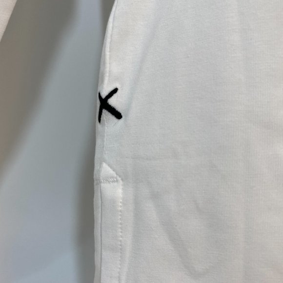 Cuts Clothing Long Sleeve Henley Split Hem T-Shirt - Picture 3 of 4